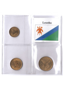 Lesotho 3 monete anni misti Q/Fdc